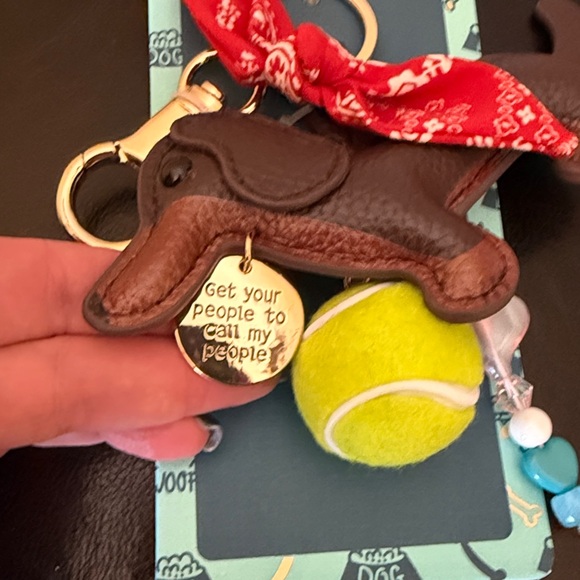 Piper K Dachshund Bag Charm. Brand new! - Picture 2 of 3